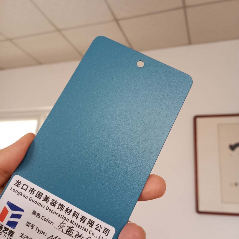 上海 灰蓝砂纹户内静电喷涂塑粉热固型静电粉末生产厂家